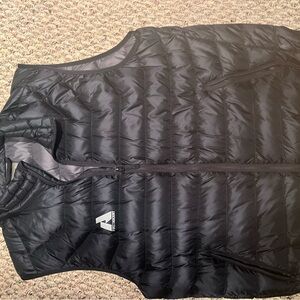 Eddie Bauer Black Quilted Vest